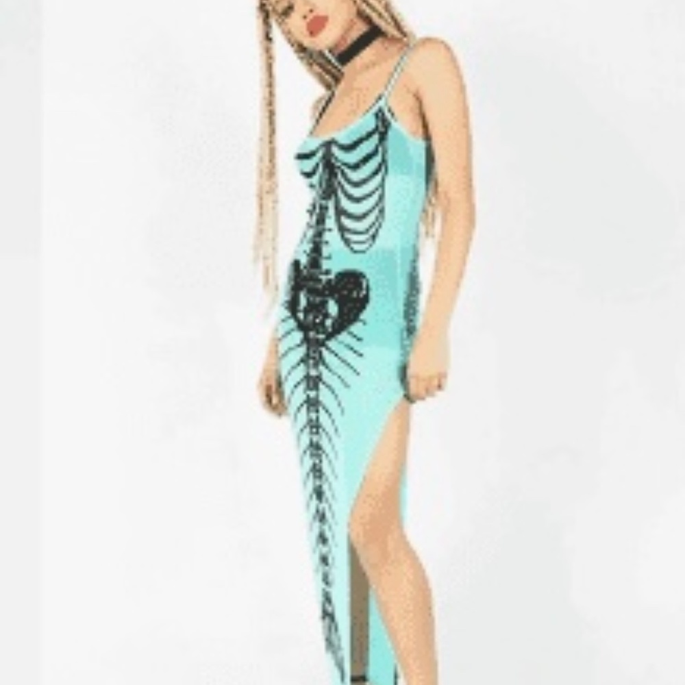 IRON FIST Bone Deep Maxi Dress Medium